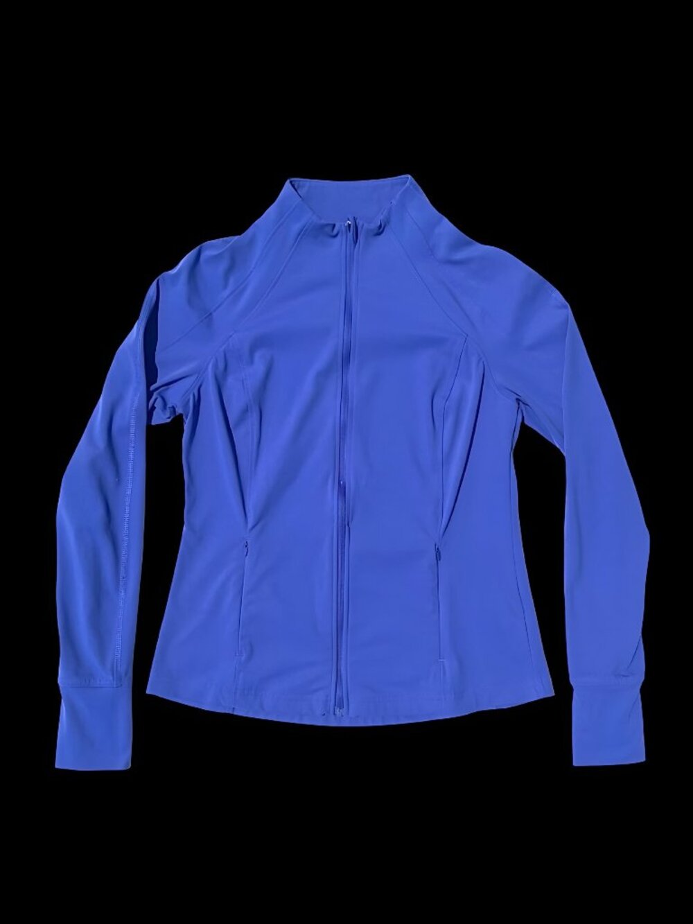 Avia Women's Size S (4-6) Blue Full Zip Stretch Performance Activewear Jacket